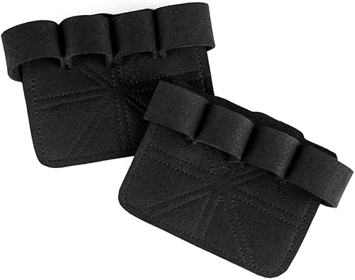 Miniatura 4 de ANKOMINA 1 par de mujeres y hombres guantes de fitness de cuero levantamiento de pesas guantes de entrenamiento de protección de palma deportes