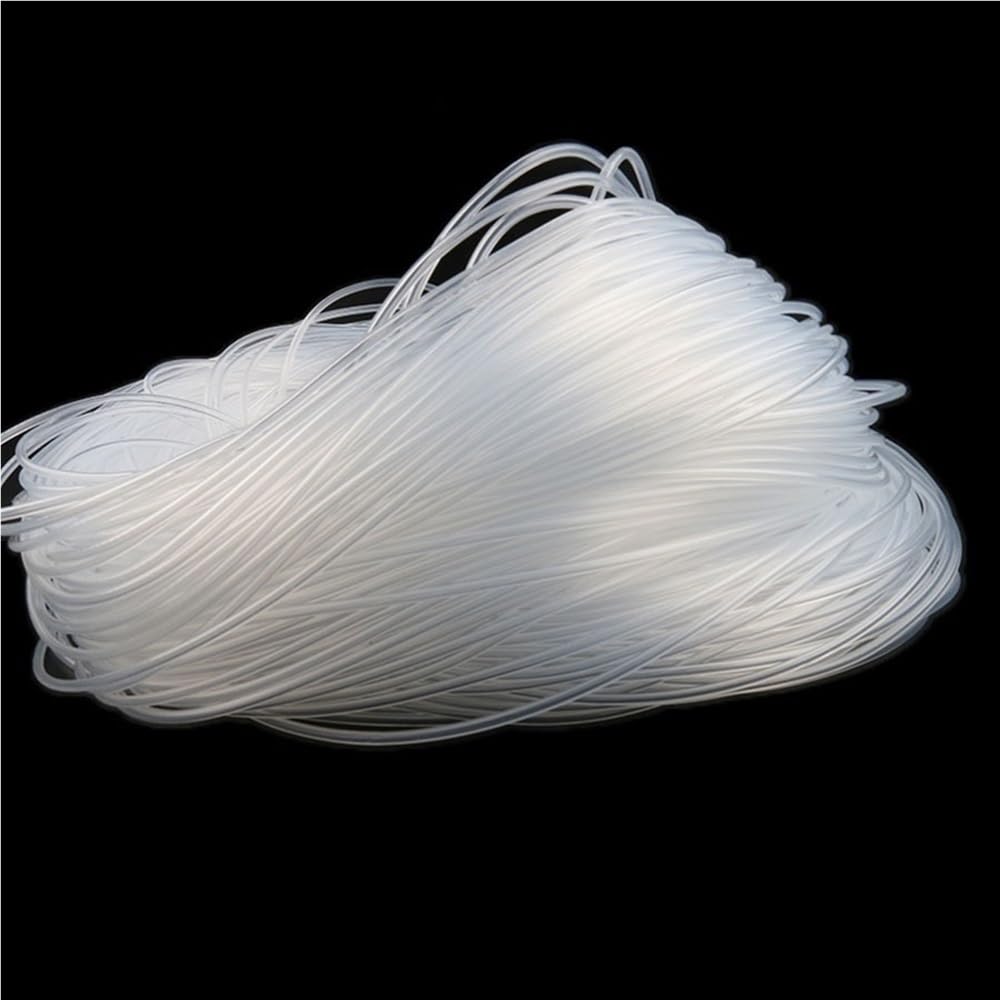 Yjqhody One Color Soft Rubber Hose 5M Silica Capillary, Id 0.5-4Mm Fine Rubber Hose Od 1-8Mm Flexible Tube Clear Silicone 1Pc(2X3mm)