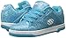 HEELYS Girls Split Sneaker, Blue Disco Glitter, 6 Little Kid