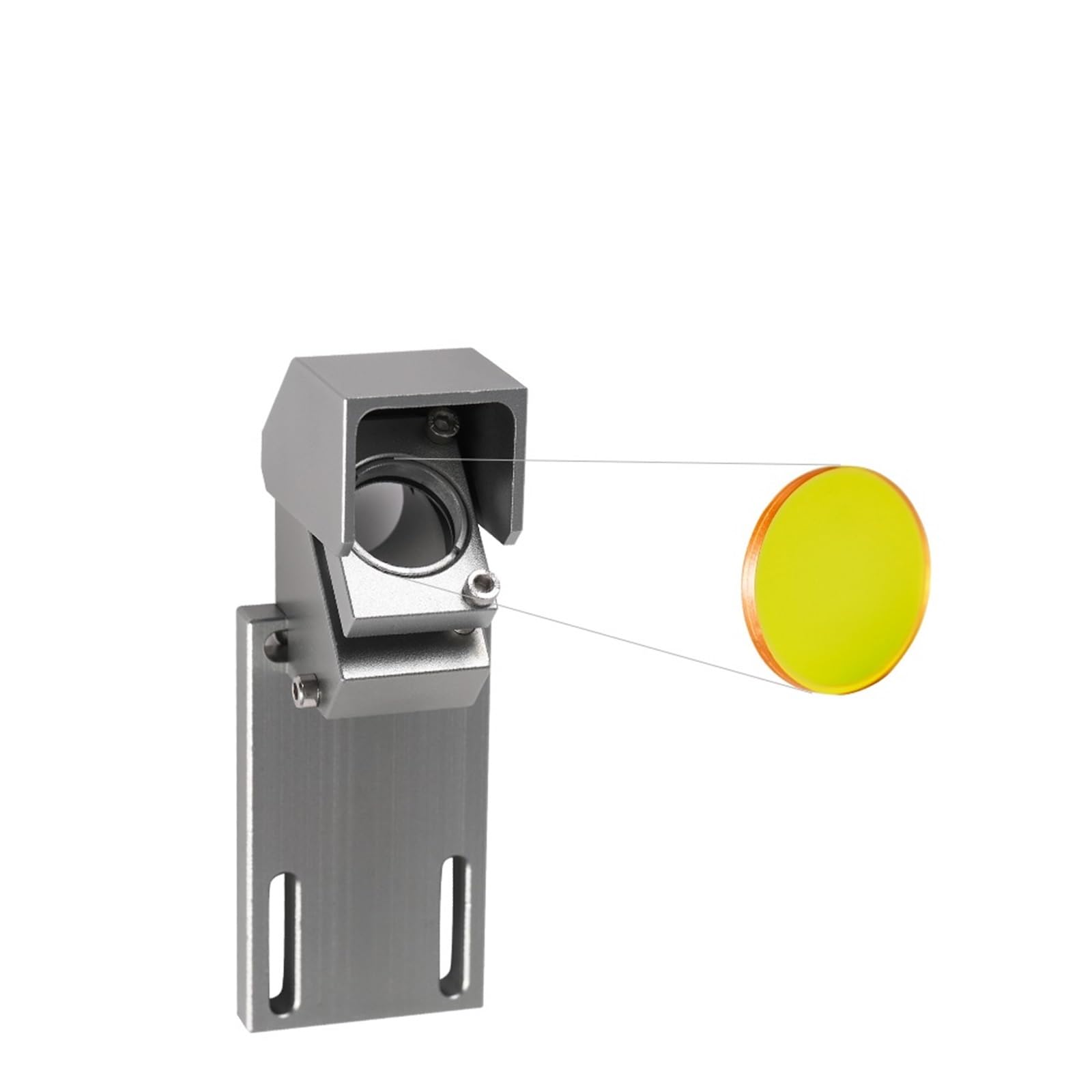 New Arrival Beam Combiner Set 20mm ZnSe Laser Beam Combiner + Mount + Laser Pointer for CO2 Laser Engraving Machine(Set B Combiner Set)