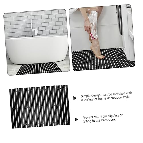 Tapis de bain OUNONA élégant et absorbant pour entrée