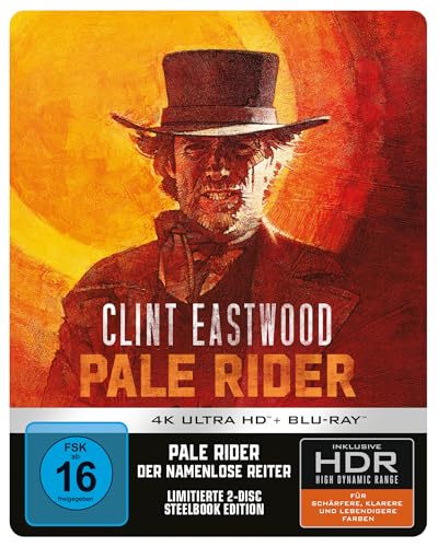 Pale Rider – 4K Steelbook (UHD + Blu-ray Disc)