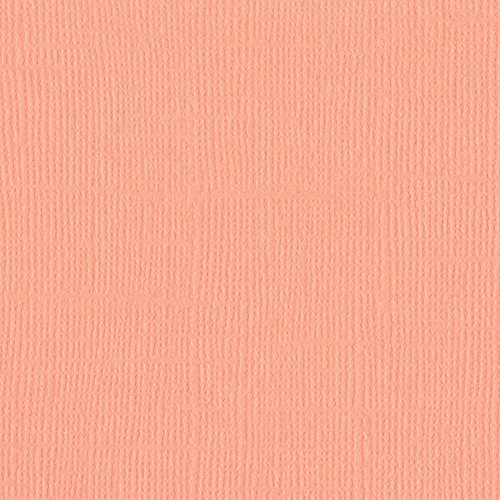 Bazzill25 Sheets Mono Coral Cream, 12 x 12"