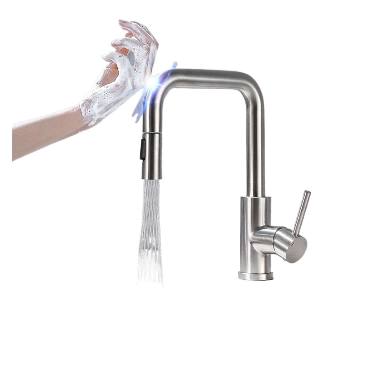 Robinet de cuisine tactile à capteur pour préparer vos repas en famille