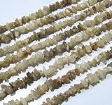♥ Este anuncio es para "Shree Narayani Natural Multi Piedra lunar irregular Chip Grava sin cortar 4 mm a 8 mm Multi Color Joyería Making Beads Strand 34 pulgadas Birthstone Beads 2 Strand 