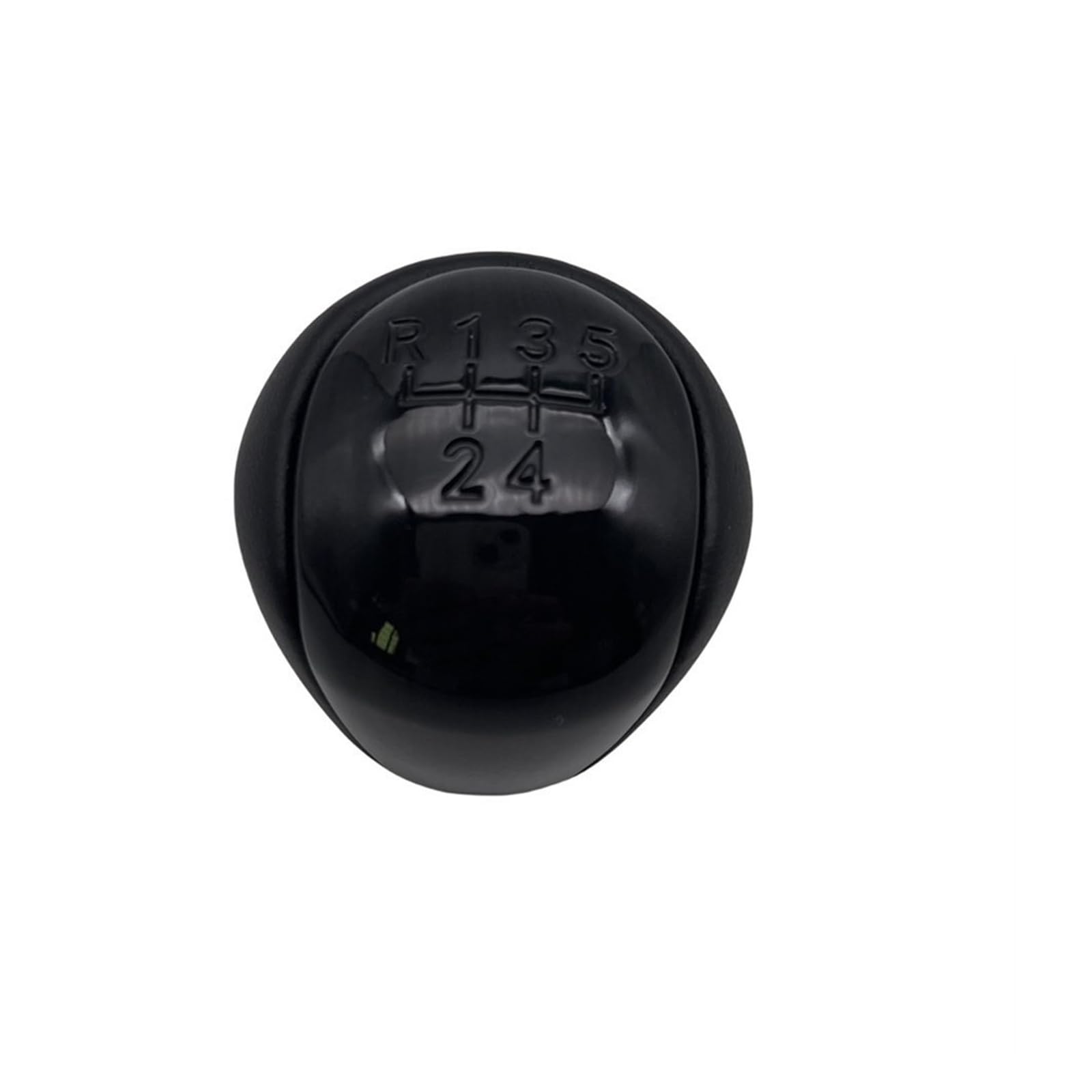 ZhanNuoBHd for Hyundai for Elantra for I30 for Kia for Forte for Soul Car Accessory 5 Speed Gear Shift Knob Shifter Lever Handball Stick Shifter Lever Knob(Black)