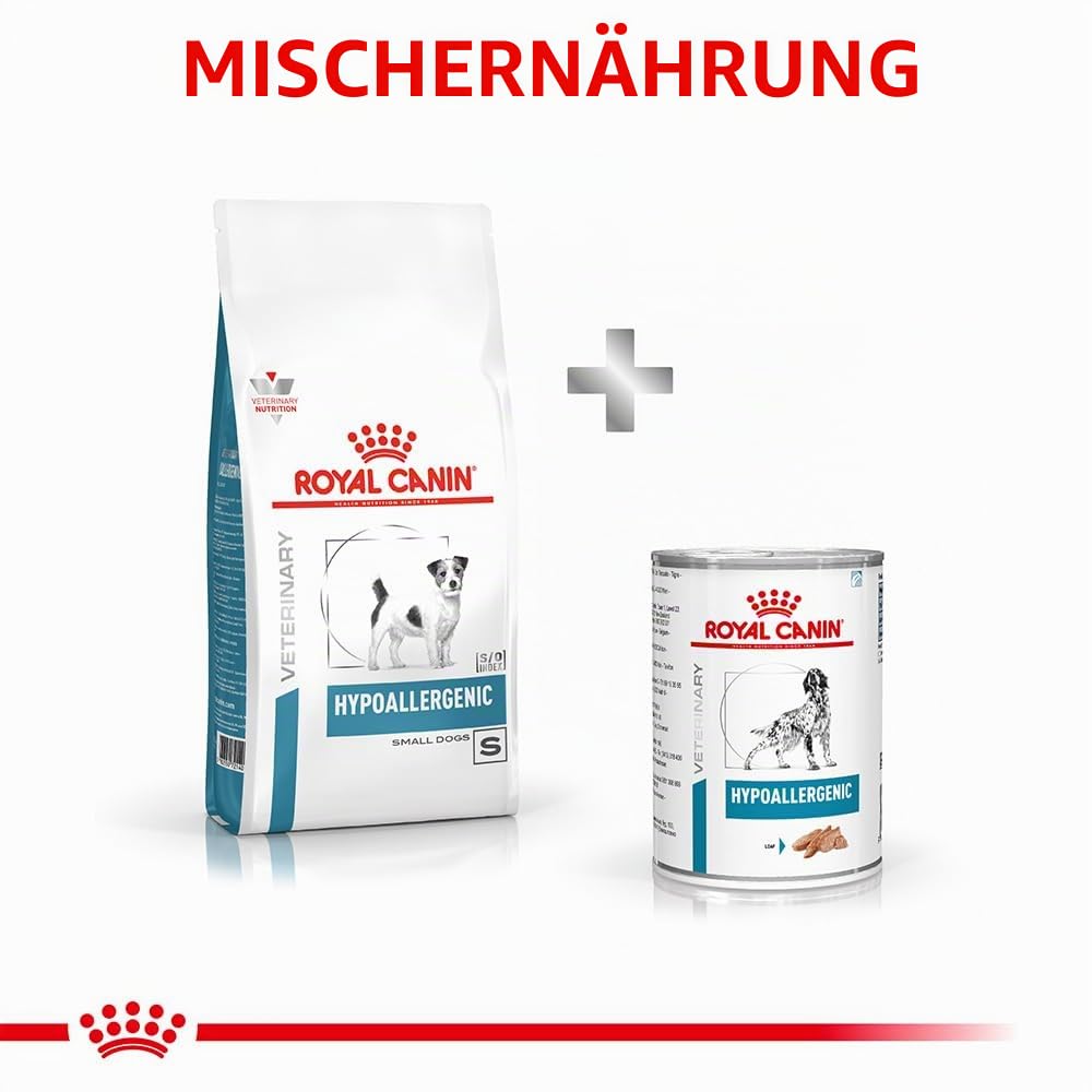 ROYAL CANIN Veterinary Hypoallergenic SMALL Dogs | 3,5 kg | Diät-Alleinfuttermittel für ausgewachsene kleine Hunde | Zur Minderung von Nährstoffintoleranzerscheinungen