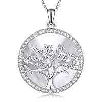 Algopix Similar Product 6 - MEGACHIC Tree of Life Sterling Silver