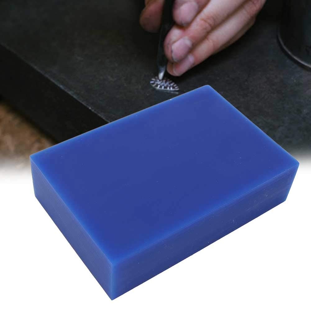 Bloque de cera azul Tallería de joyería Accesorio profesional para joyas y material de oro para parafina de joyas de 14 cm Tamaño 1 por ciento o 15 piezas (Azul)