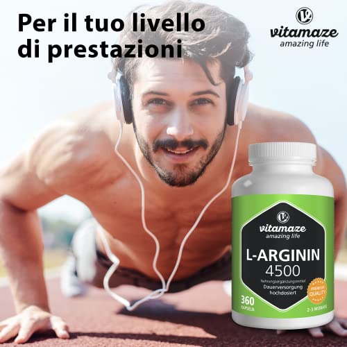 Vitamaze - Amazing Life L-Arginin 4500 360 cpr