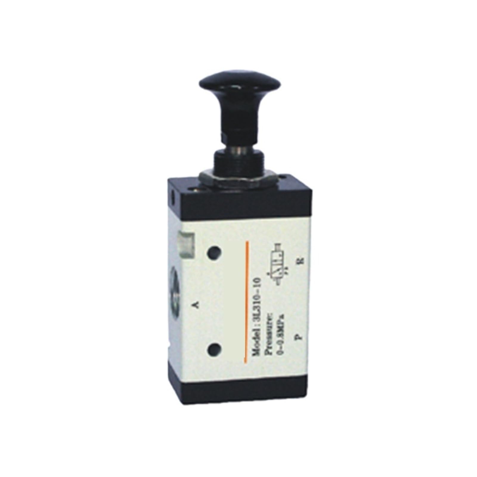 Válvula manual de 2 posiciones y 3 vías para controlar cilindros neumáticos serie 3L 3L21008 2