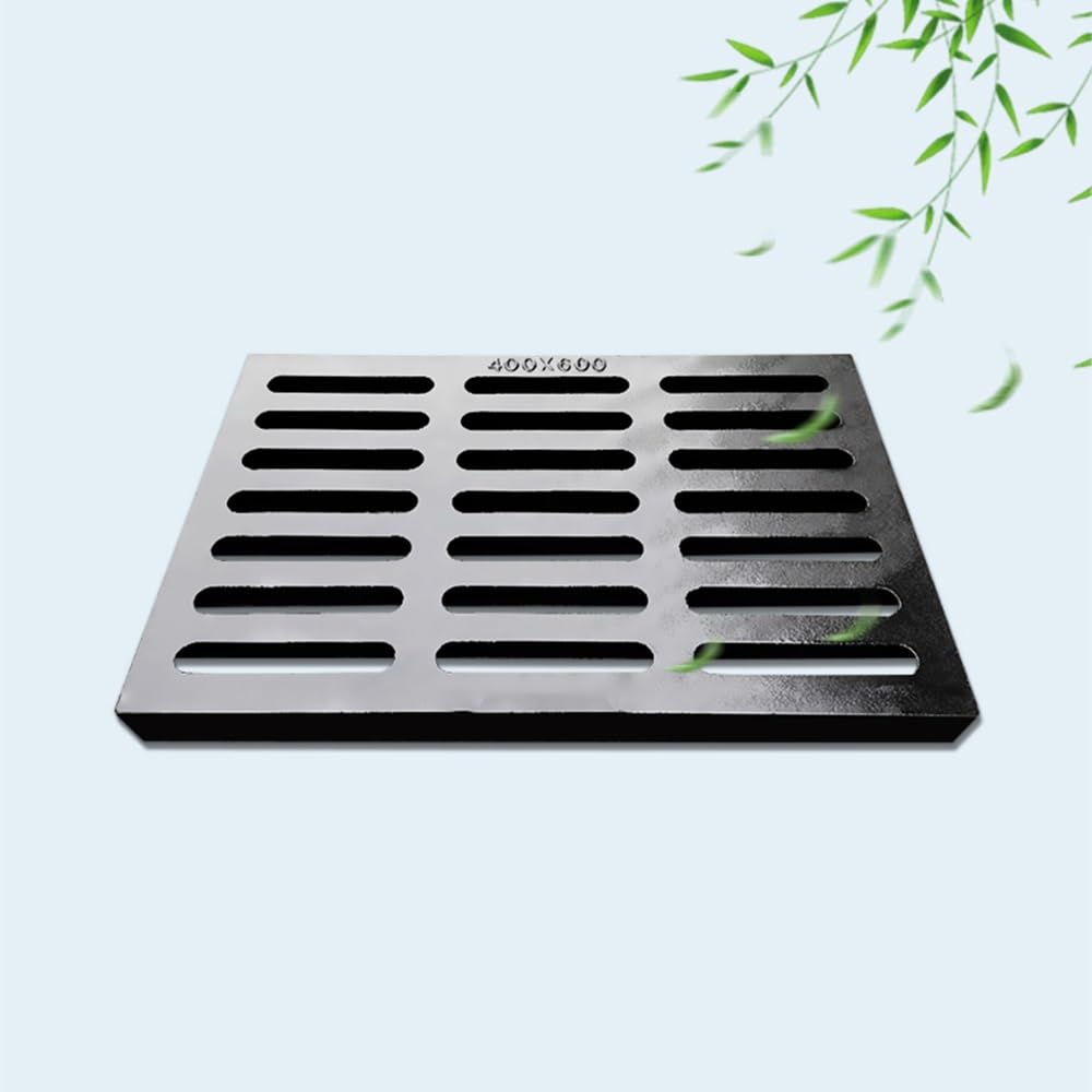 Grilles de vidange en fonte pour tranchées et couvertures robustes de béton
