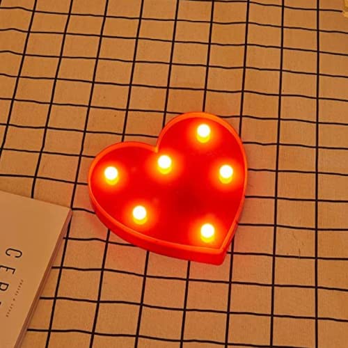 Jandei – Corazón luminoso LED con luz blanca cálida, luces led de...