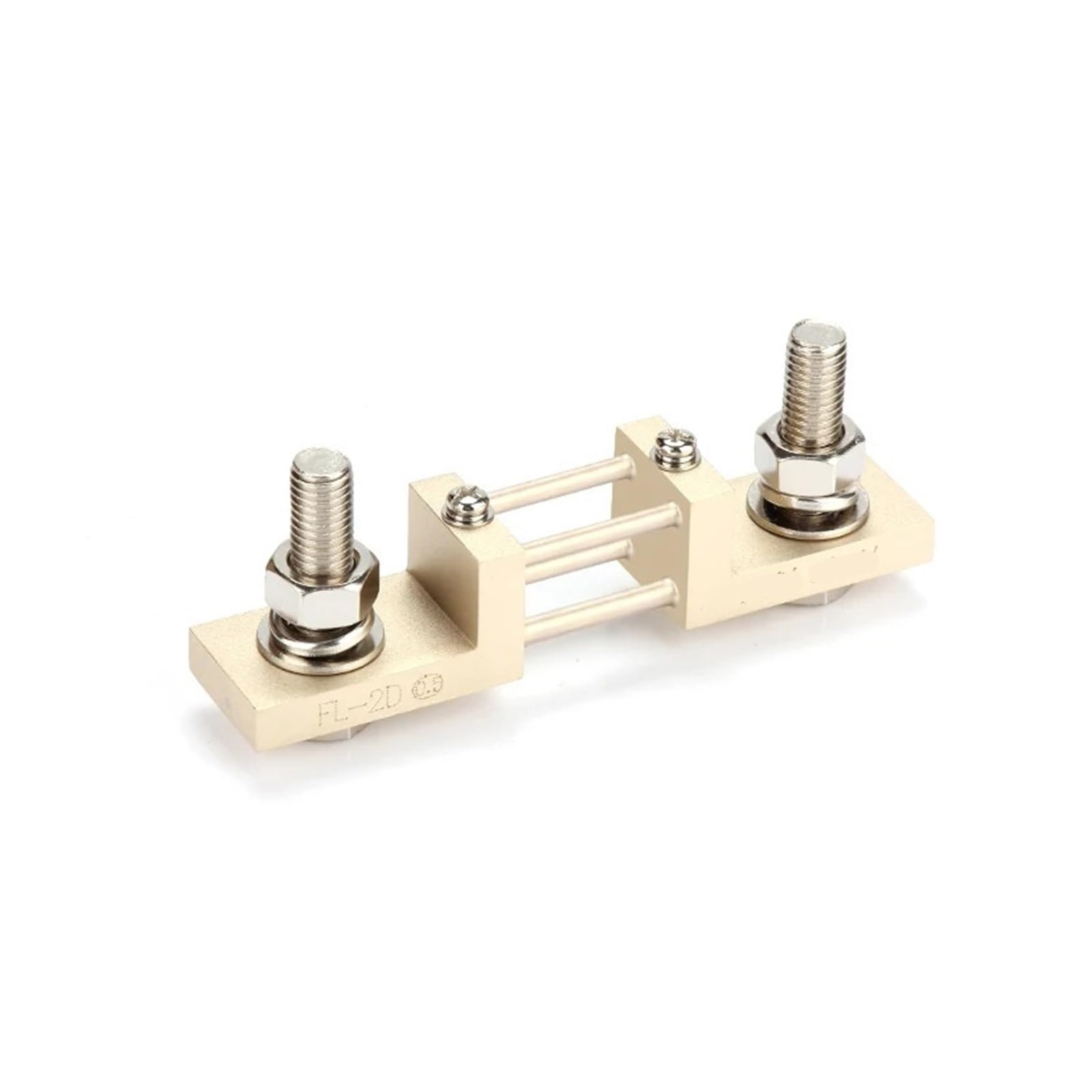 Podzielnik oporu shunt, FL-2D DC Shunt Resistor 250A-600A 60mV/100mV Brass Accuracy 0.5(60mv (Standard),300A)