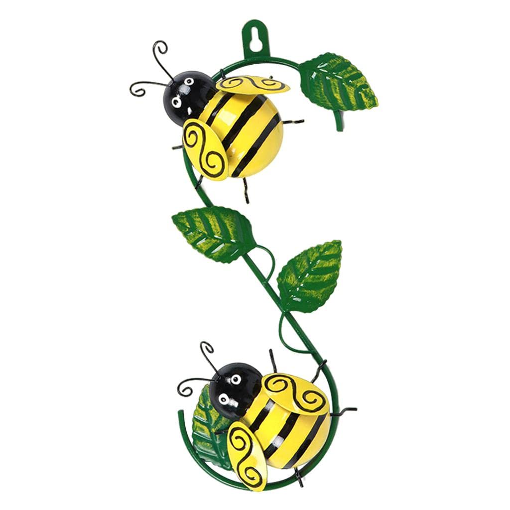 HEAVENGLOW Natural Style Vintage Design Metal Wall Decor Cute Animal for Home Garden Bee|Home & Garden | Home D?©cor | Posters & Prints| Posters & Prints-image-9