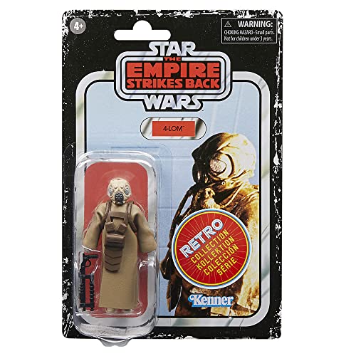 Star Wars Retro Collection 4-Lom & Zuckuss, 2-Pack, The Empire Strikes Back 3.75-Inch Collectible Action Figures, Ages 4 And Up (Amazon Exclusive) (F6983) #TOP3