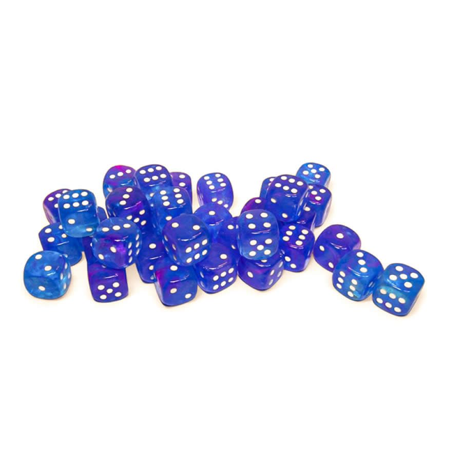 Chessex - Nebula 12mm D6 Dice Block - Aura