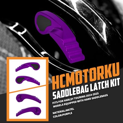 Kit de Pestillos para Tapa de Alforja para Harley Touring 2014-2025 miniatura 2