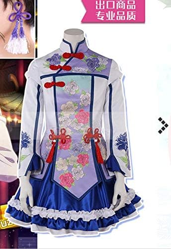 Amazon イヤリング付きデジタルプリント Sidem 卯月巻緒風 うづきまきお コスプレ衣装 コスプレ 仮装 通販