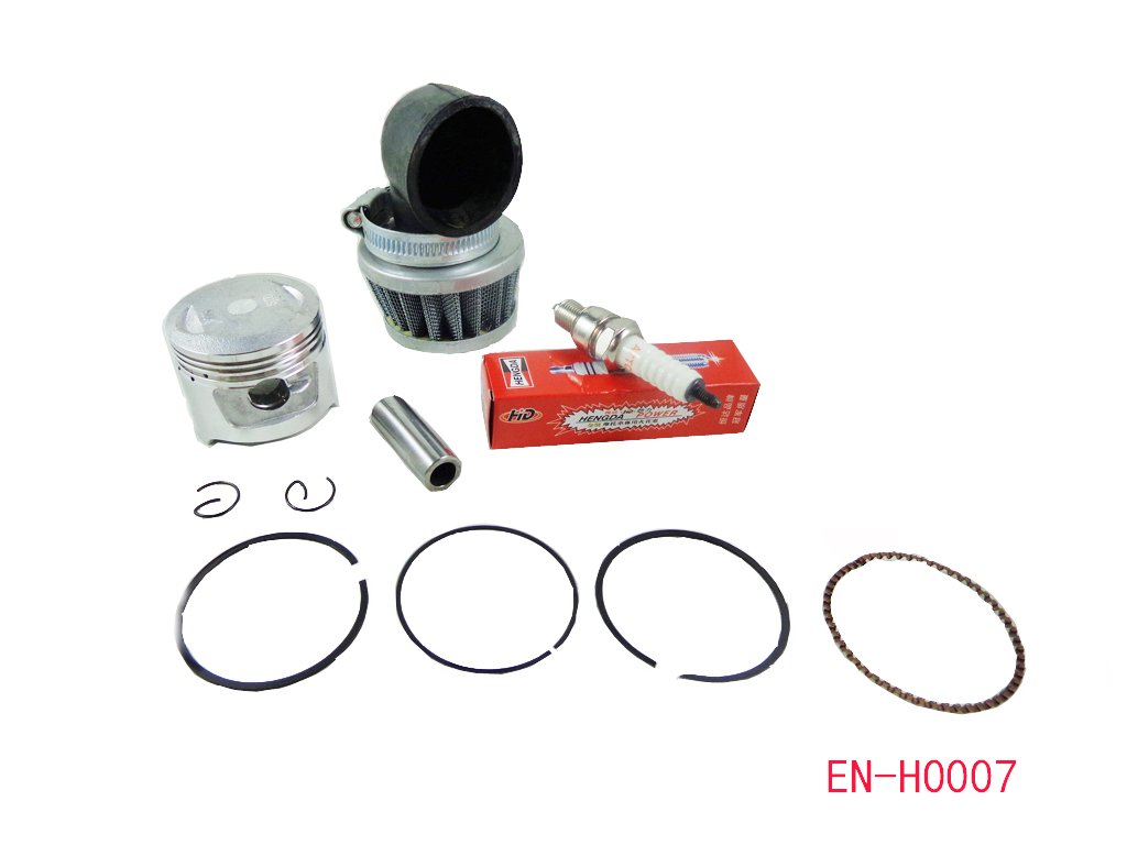 Complete Cylinder Top End Rebuild Kit with Piston Ring Gasket for Yamaha Raptor 80 Grizzly 80 Badger 80 YFM 80 YFM80 22k-11311-02-00