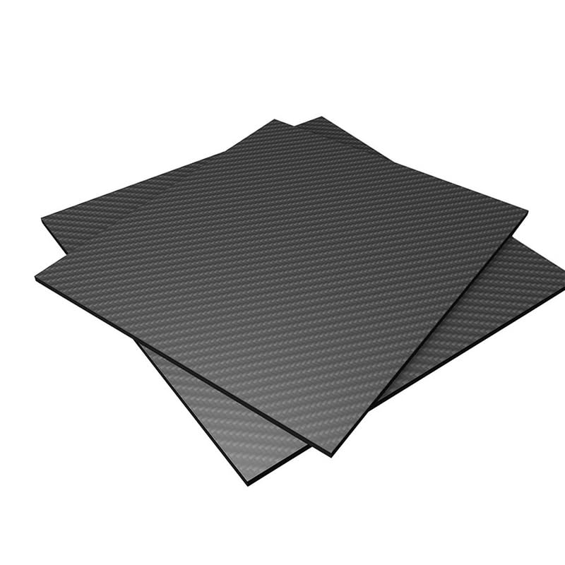 1PCS 100X200MM Matt Surface Carbon Fiber Plate Panel Sheets DIY Composite Hardness Material Carbon Fiber Board 1-5MM Thickness (5MM, Twill)