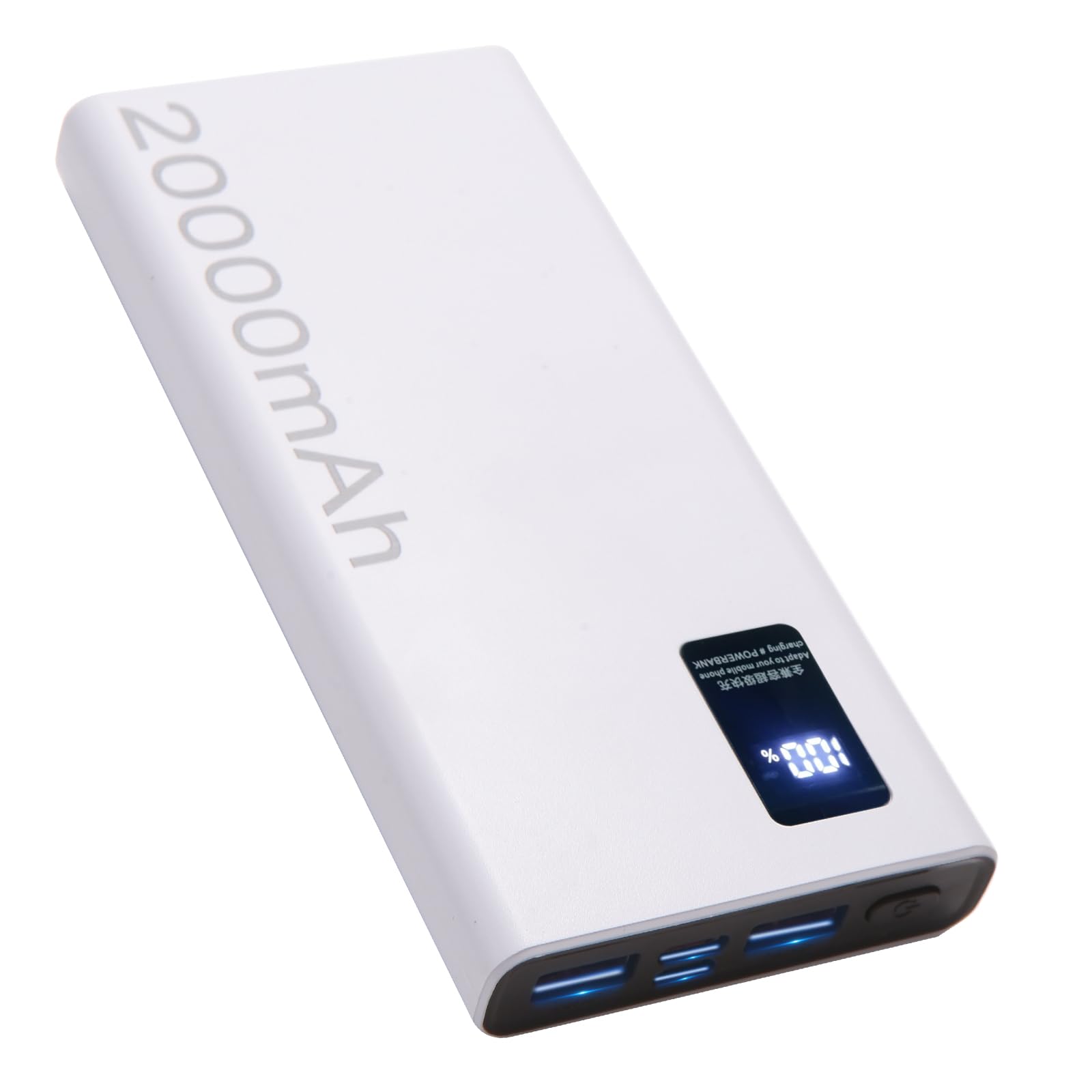 Amazon | 大容量モバイルバッテリー 【20000mAh 大容量】超薄型 軽量