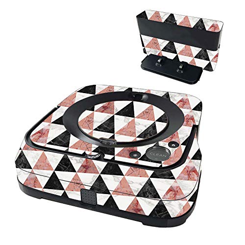MightySkins Skin Compatible with iRobot Braava Jet m6 - Marble Pyramids | Protective, and Unique Vinyl Decal wrap Cover | Easy to Apply and Change Styles | Made in The USA