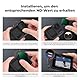 K&F Concept ND Filter Set Kompatibel mit GoPro Hero 13 Black, 4 Pack ND4 ND8 ND16 ND32 Neutral Density Light Reduction Filter für Go Pro Hero 12/11/10/9 Black, Graufilter HD Optical Glass