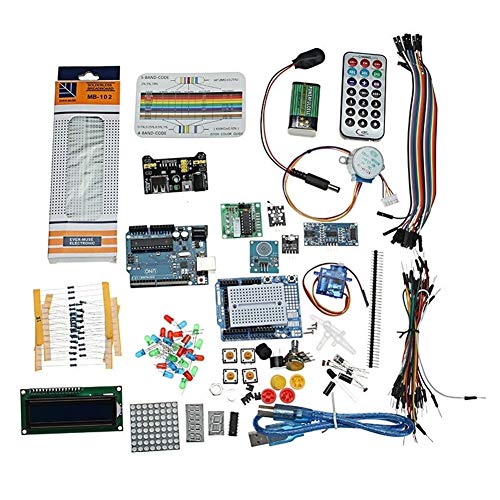 Igiij for Arduino, Starter Project Kit with UNO R3 Mega 2560 Nano Breadboard