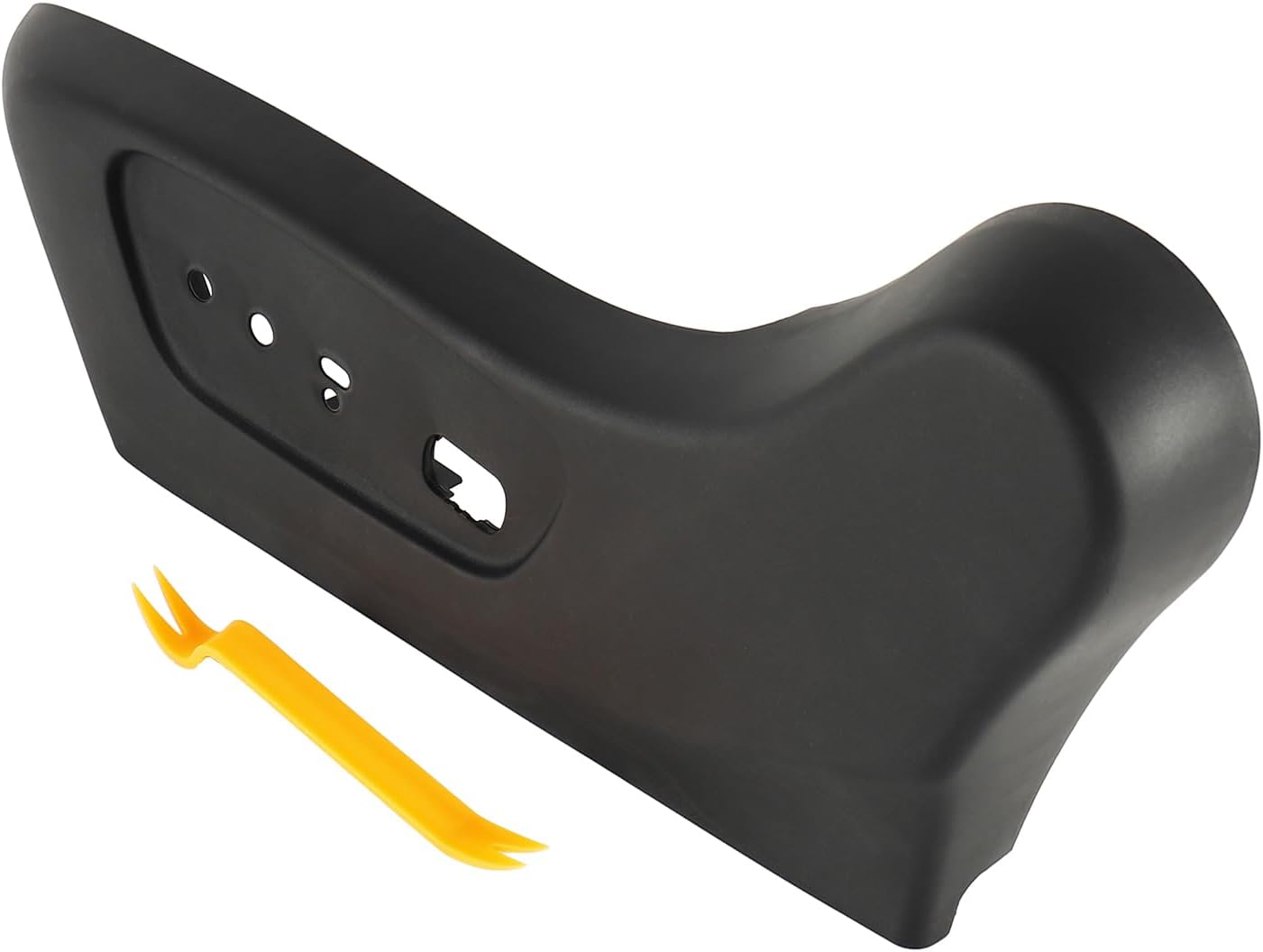 Driver Seat Trim Panel Compatible with Nissan Rogue 2014-2020, Replace 87380-4BB3A, Seat Side Track Cover (Left Side)