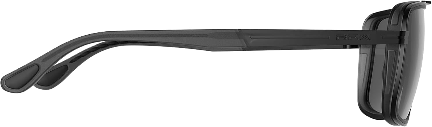 BEX DUSK Sunglasses - Unisex Rectangular Polarized Sunglasses - Titanium Frame - Outdoor Enthusiasts - Image 4