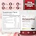 10 in 1 Astaxanthin Supplements 24mg, 4 Month Supply, Astaxantina Antioxidant from Fresh Haematococcus Pluvialis, Contains Lycopene, Grape Seed, Vitamin E, & More Supports Eye, Joints, Skin Health