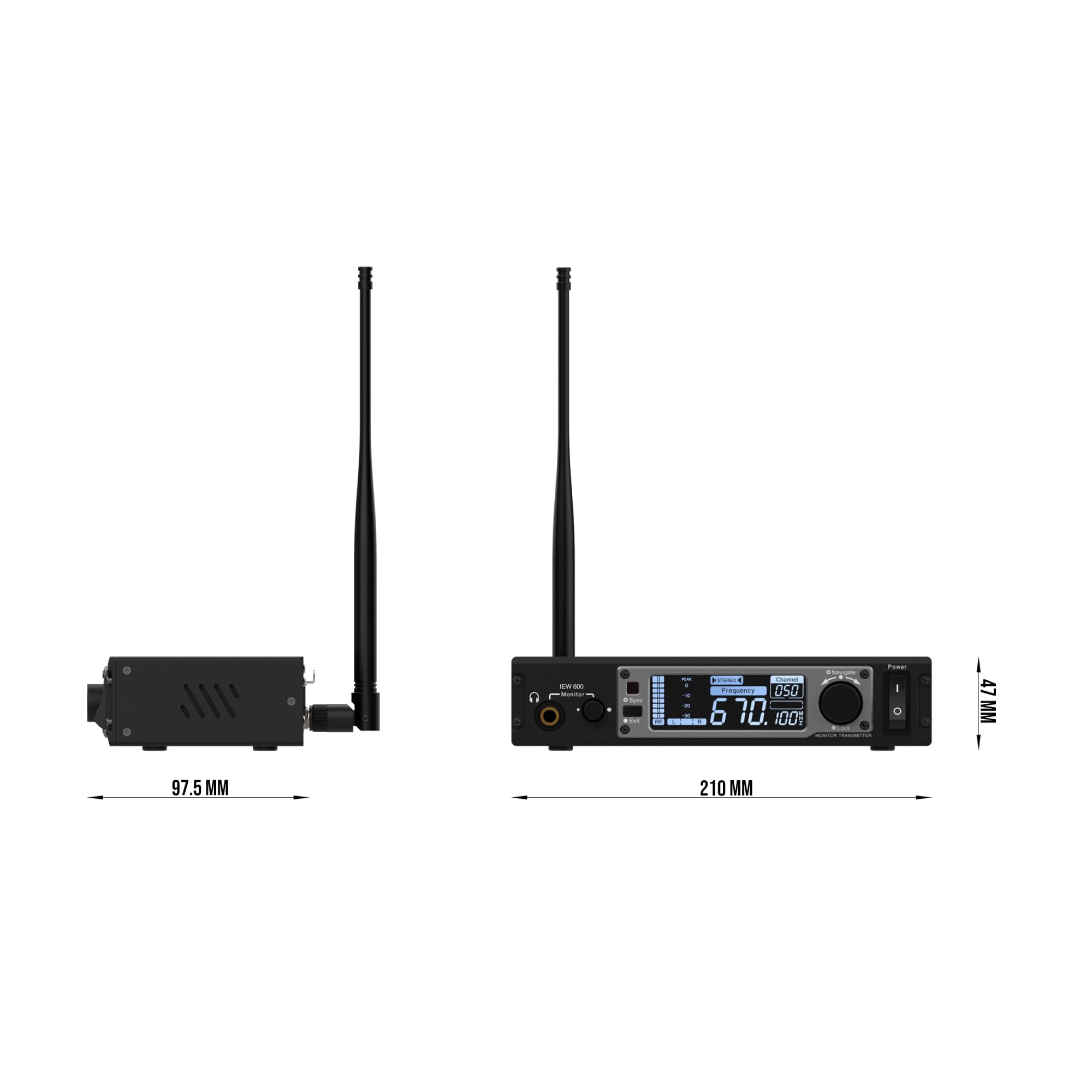 Audibax IEW 600 Sistema In Ear Inalámbrico
