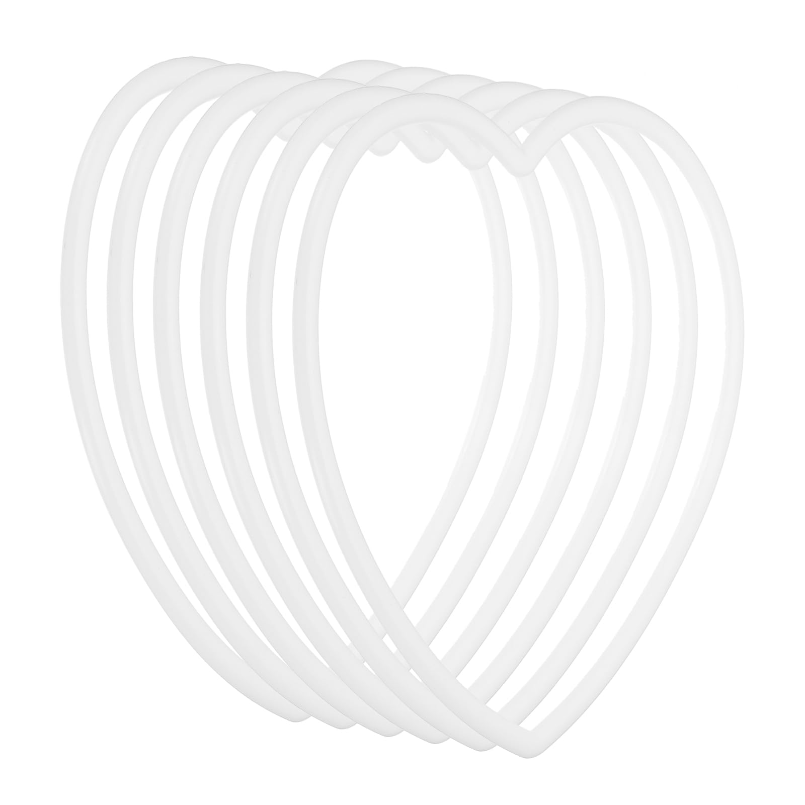 PATIKIL 8 Inch Heart Dream Catcher Rings