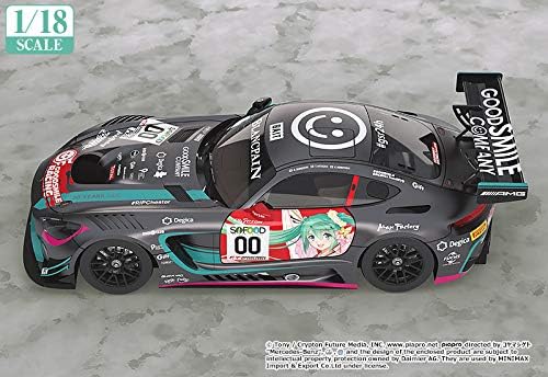 ミニカー 1/18 GOODSMILE RACING Fate AMG GT SPA24H Hatsune Miku GT Project 1/18 AMG 2017 SPA24H Final ver 1/18 Mini