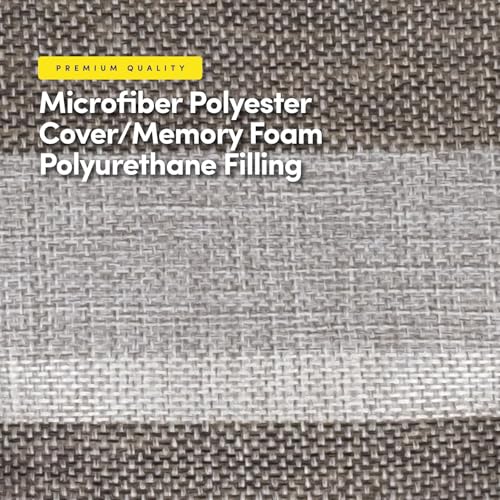 image for Sweet Home Collection Chair Cushion Memory Foam Pads Tufted Slip Non S