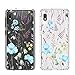 iPhone 6 Plus Case,iPhone 6s Plus Case uCOLOR White Marble Ultra Slim Hard Shell Soft TPU Dual Layer Protective Covers for iPhone 6 Plus 6s plus with Slim Tempered Glass Screen Protector(5.5"iPhone)
