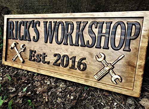 Custom-Workshop-Sign-Wooden-Gifts-for-Men-Gifts-For-Him-Husband-Gift-Custom-Garage-Sign-Wooden-Shop-Sign-Personalized-Man-Birthday-Fathers-Day-Gift Custom Workshop Sign Wooden Gifts for Men Gifts For Him Husband Gift Custom Garage Sign Wooden Shop Sign Personalized Man Birthday Fathers Day Gift
