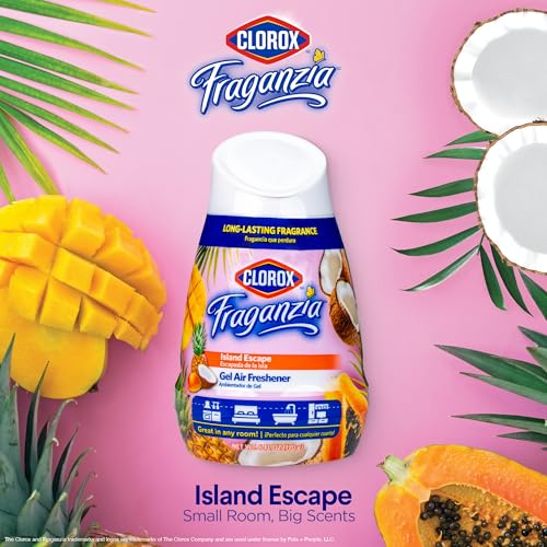 Clorox Fraganzia Gel Air Freshener Cone, Hawaiian Escape, 6 Oz - image 2