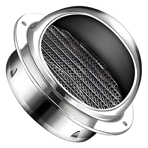 Grille de hotte cheminée extérieur et sortie murale grille d'aération - 2