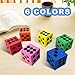 Qidiwin EVA Foam Dices, Colorful Dot Foam Dice for Kids, Building Toys,Educational Toys, Party Supplies, 6 Colors, 48 Pcs