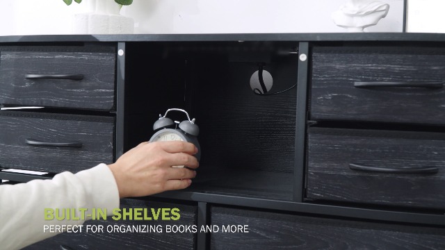 Amazon.com: DurayLoly Dresser for Bedroom with 10 Fabric Drawers
