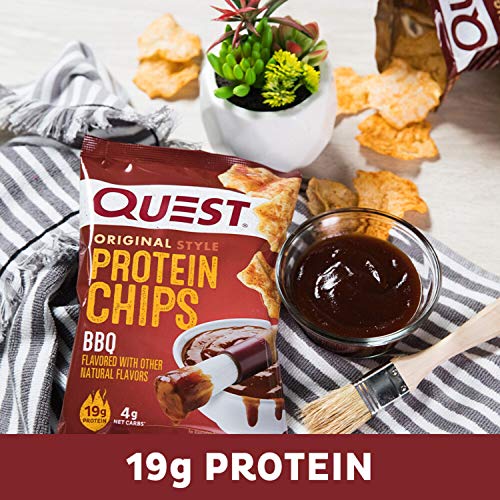 Quest Nutrition Protein Chips, Bbq, High Protein, Low Carb, 12 Count #TOP5