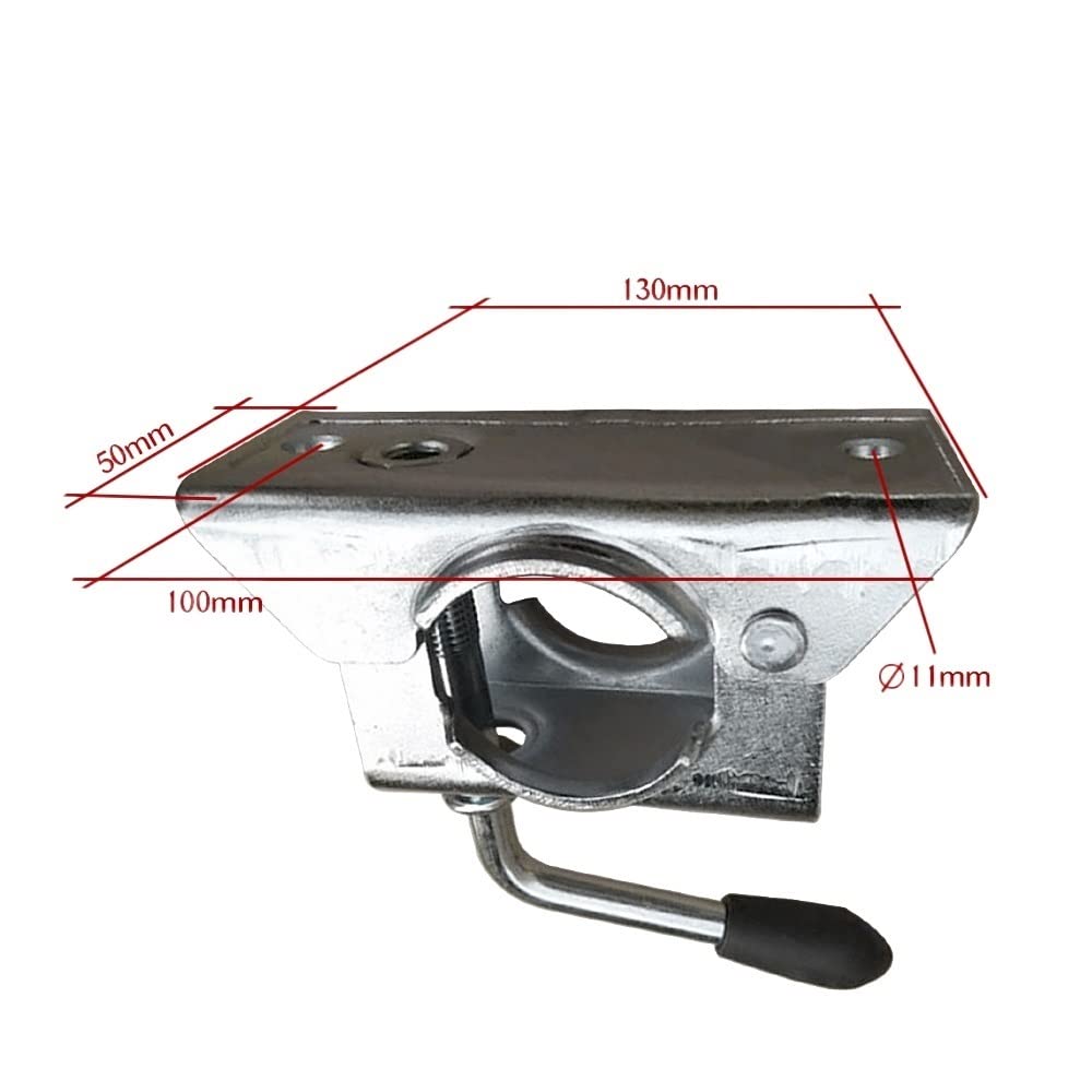 48mm Klemme for Anhänger Jockey-Rad oder Prop-Ständer Caravan Rv. Accessoires von Bootsteilen.