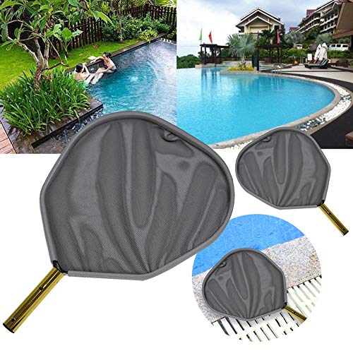 favourall Pool Landing Net Pool Cleaning Landing Net with Aluminium Frame Landing Net Swimming Pool Leaf Skimmer Net Pool Skimmer for Pool Cleaning