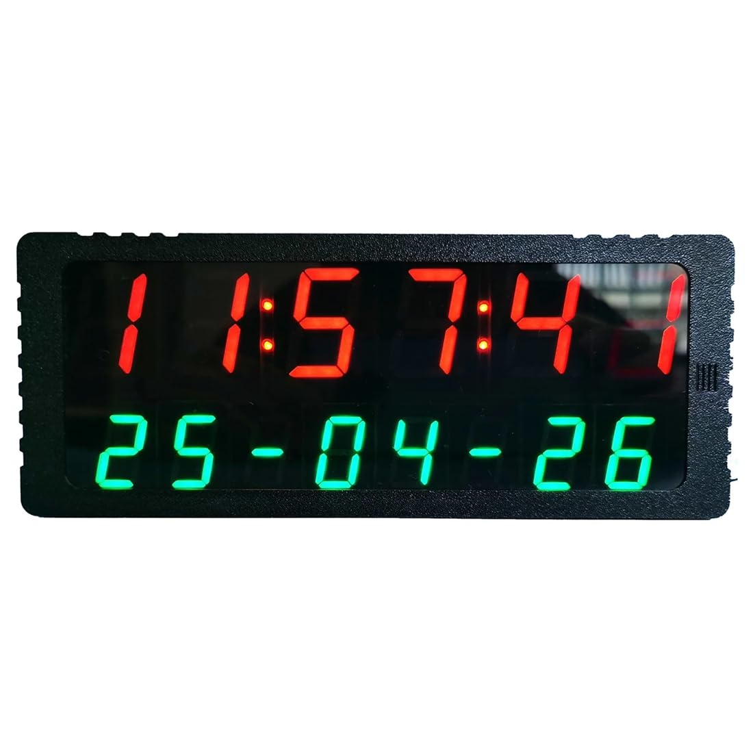 CTRLZS LED Electronic Clock Display WIFI Clock Network Timing TIME Year Month Day Hour Minute Second Alarm Clock Typec