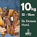 BREERs Getrocknete Rinderkopfhaut für Hunde 15cm, 10kg Belohnung-Snack Getreidefrei, Deutsche Herstellung, Leckerli Kauartikel Große Hunde