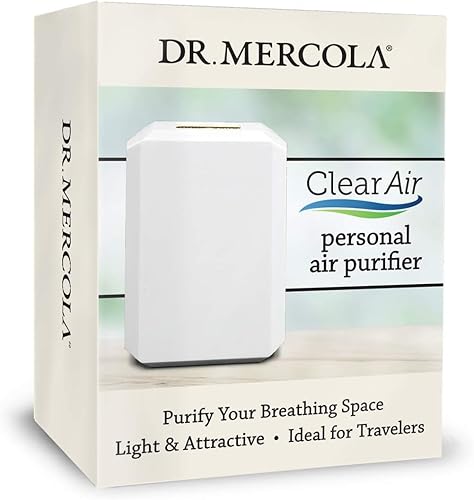 Miniatura 2 de Dr. Mercola ClearAir Purificador de aire personal, 1 unidad, útil para sensibilidades a mascotas