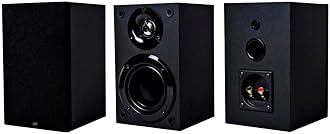 Monoprice Premium 5.1 Channel Home Theater System with Subwoofer - 100 Watt Speakers, 200 Watt Subwoofer, Black