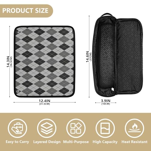 Organizador 2 en 1 para herramientas de cabello miniatura 4